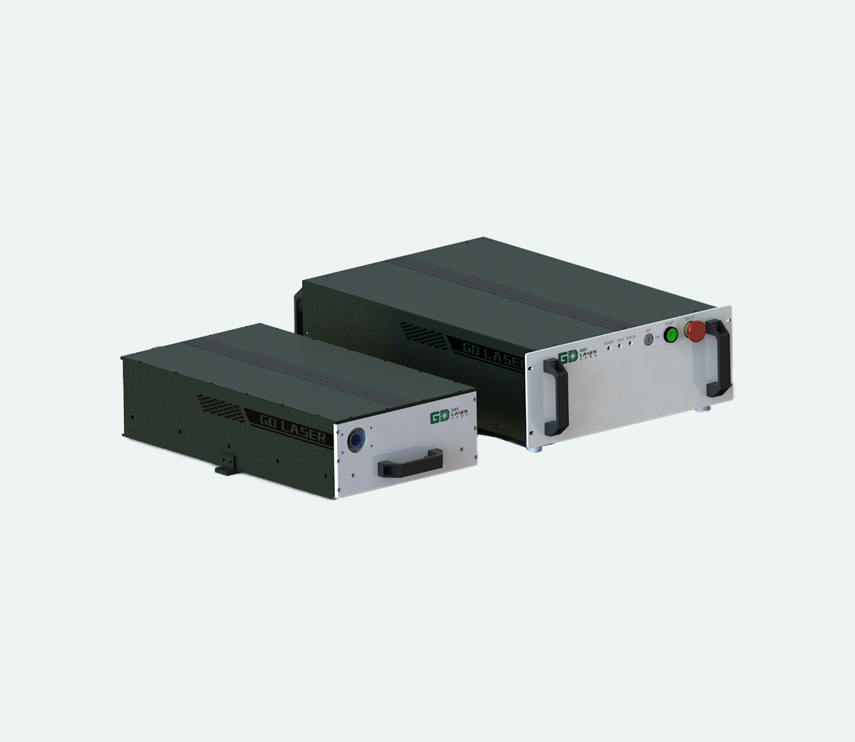 500W single mode continuous green laser